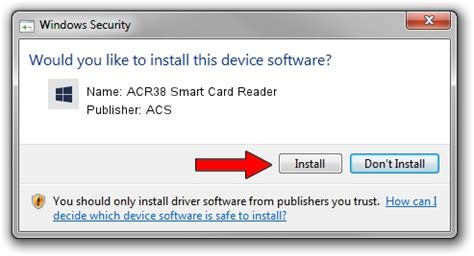 smart card reader acr38 installation|acr38 drivers windows 10.